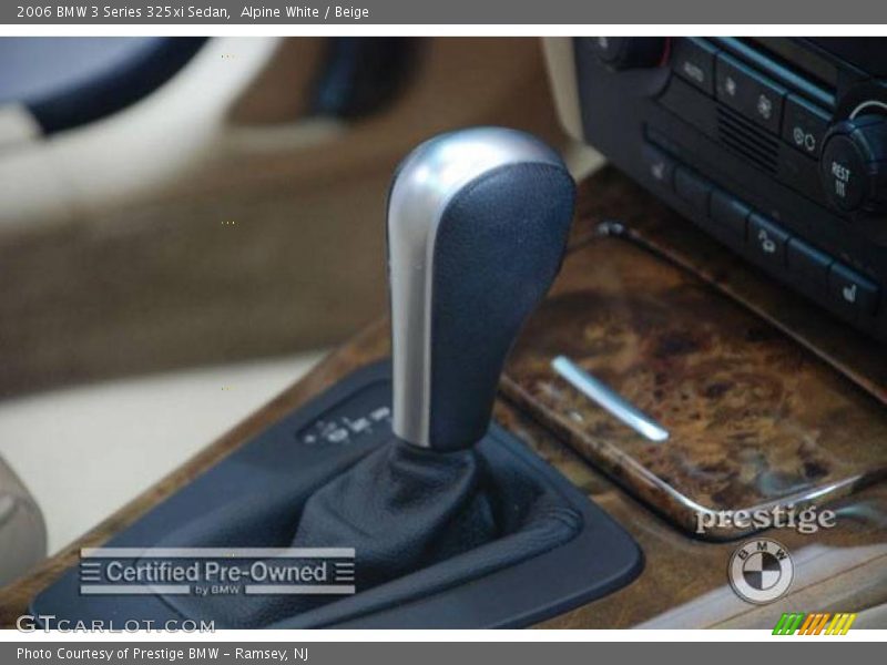 Alpine White / Beige 2006 BMW 3 Series 325xi Sedan