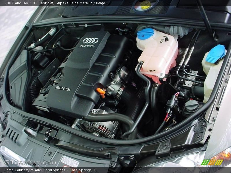 Alpaka Beige Metallic / Beige 2007 Audi A4 2.0T Cabriolet