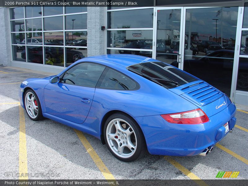 Blue Metallic Paint to Sample / Black 2006 Porsche 911 Carrera S Coupe