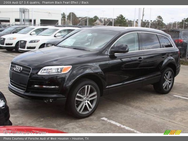Phantom Black Pearl Effect / Black 2009 Audi Q7 3.6 quattro