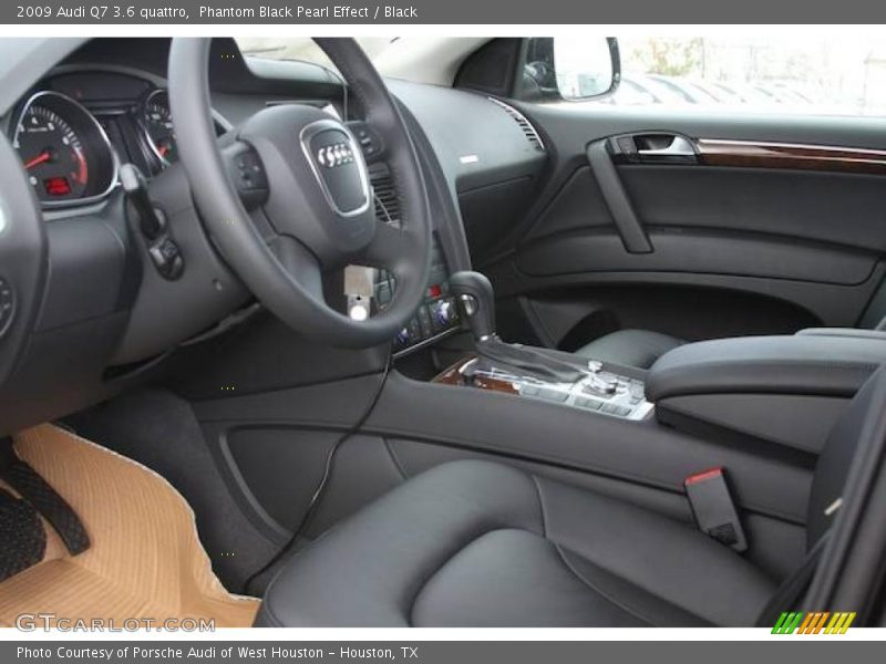 Phantom Black Pearl Effect / Black 2009 Audi Q7 3.6 quattro