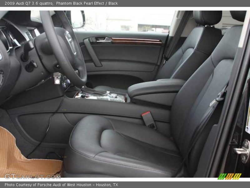 Phantom Black Pearl Effect / Black 2009 Audi Q7 3.6 quattro
