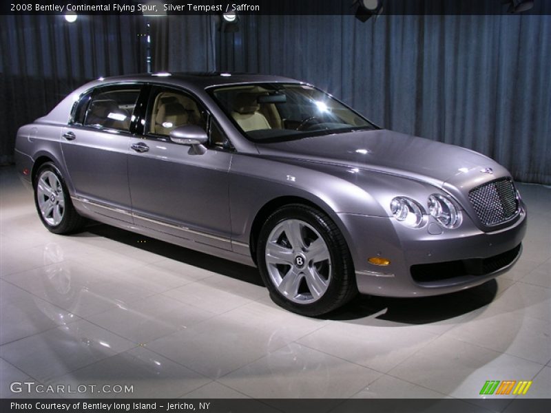 Silver Tempest / Saffron 2008 Bentley Continental Flying Spur