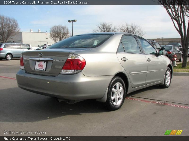 Phantom Gray Pearl / Dark Charcoal 2006 Toyota Camry LE
