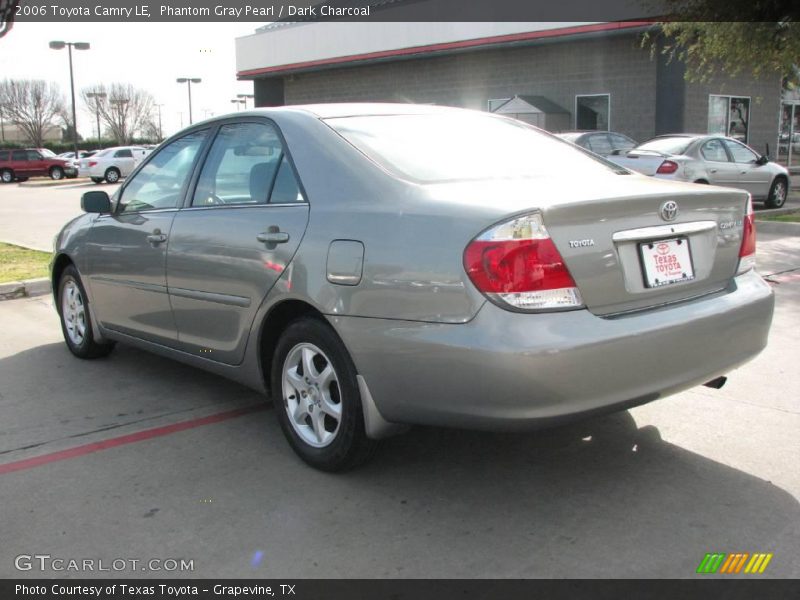 Phantom Gray Pearl / Dark Charcoal 2006 Toyota Camry LE