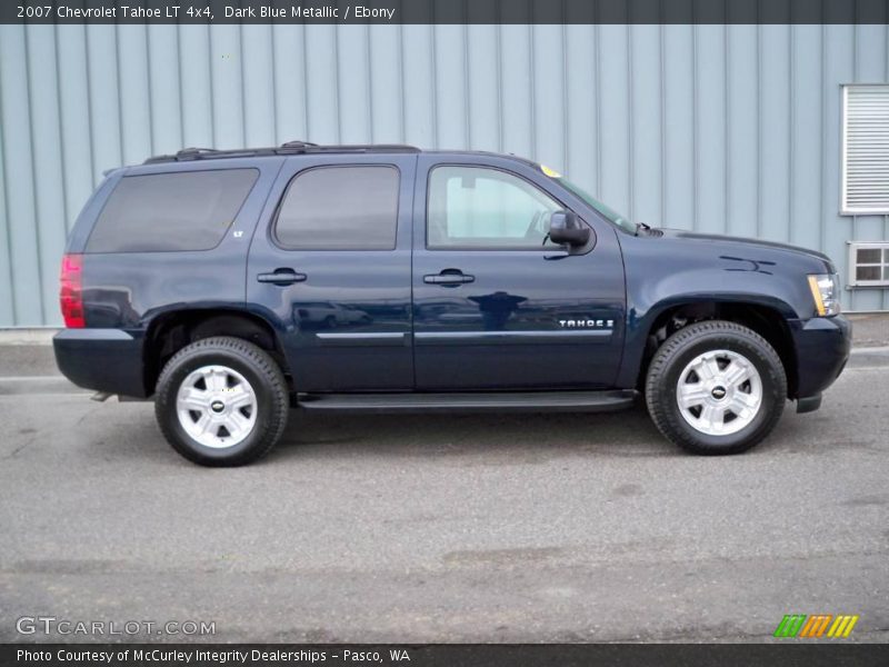 Dark Blue Metallic / Ebony 2007 Chevrolet Tahoe LT 4x4