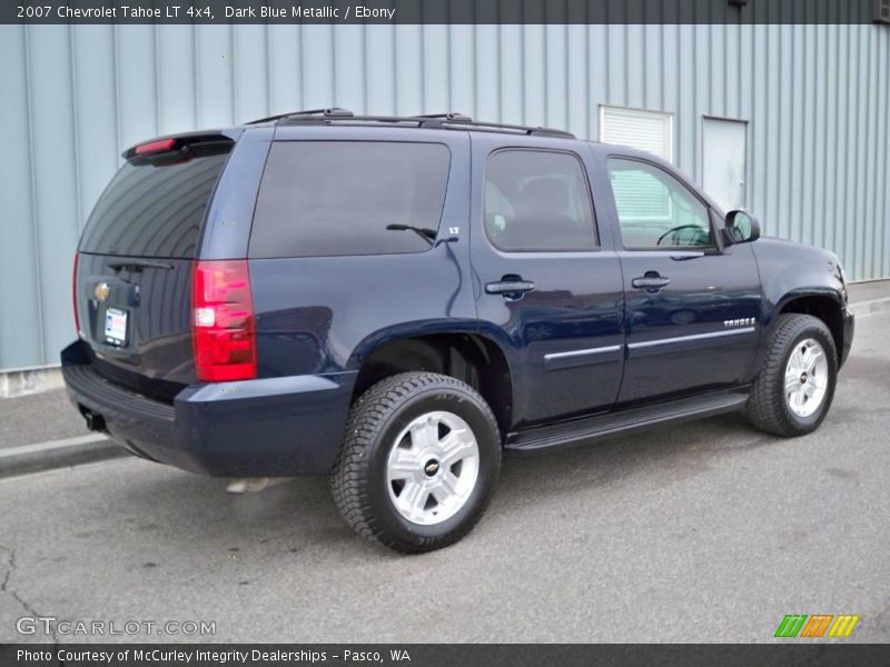 Dark Blue Metallic / Ebony 2007 Chevrolet Tahoe LT 4x4