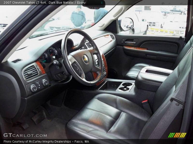 Dark Blue Metallic / Ebony 2007 Chevrolet Tahoe LT 4x4