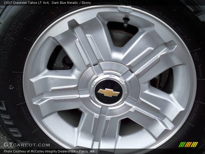 Dark Blue Metallic / Ebony 2007 Chevrolet Tahoe LT 4x4