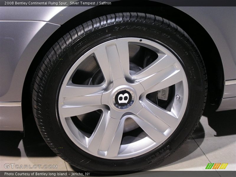 Silver Tempest / Saffron 2008 Bentley Continental Flying Spur