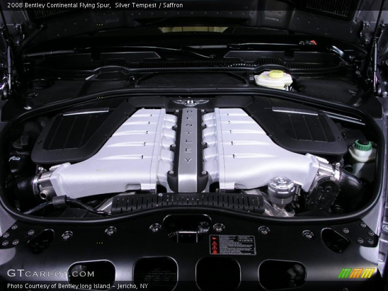 Silver Tempest / Saffron 2008 Bentley Continental Flying Spur