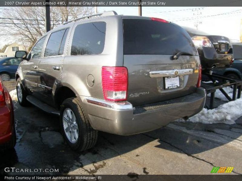 Mineral Gray Metallic / Dark Slate Gray/Light Slate Gray 2007 Chrysler Aspen Limited 4WD