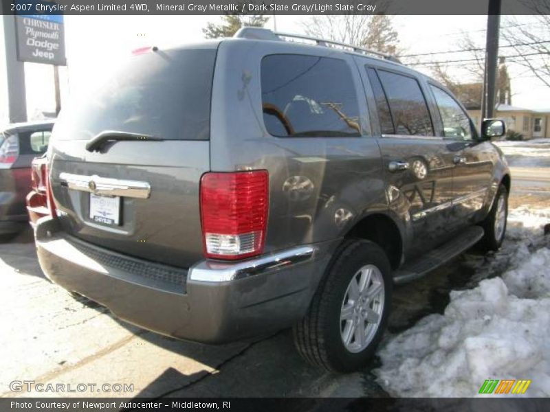Mineral Gray Metallic / Dark Slate Gray/Light Slate Gray 2007 Chrysler Aspen Limited 4WD