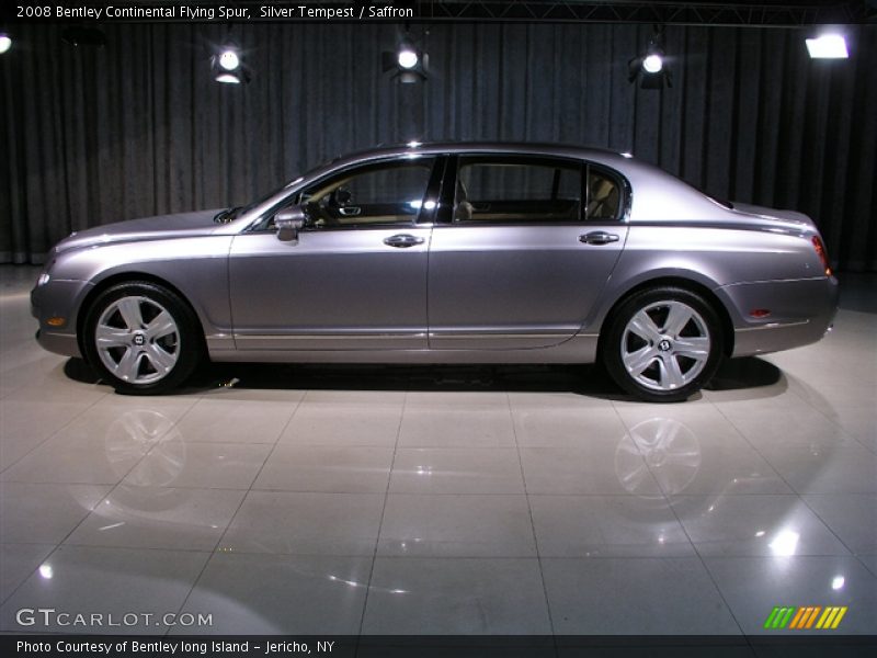 Silver Tempest / Saffron 2008 Bentley Continental Flying Spur