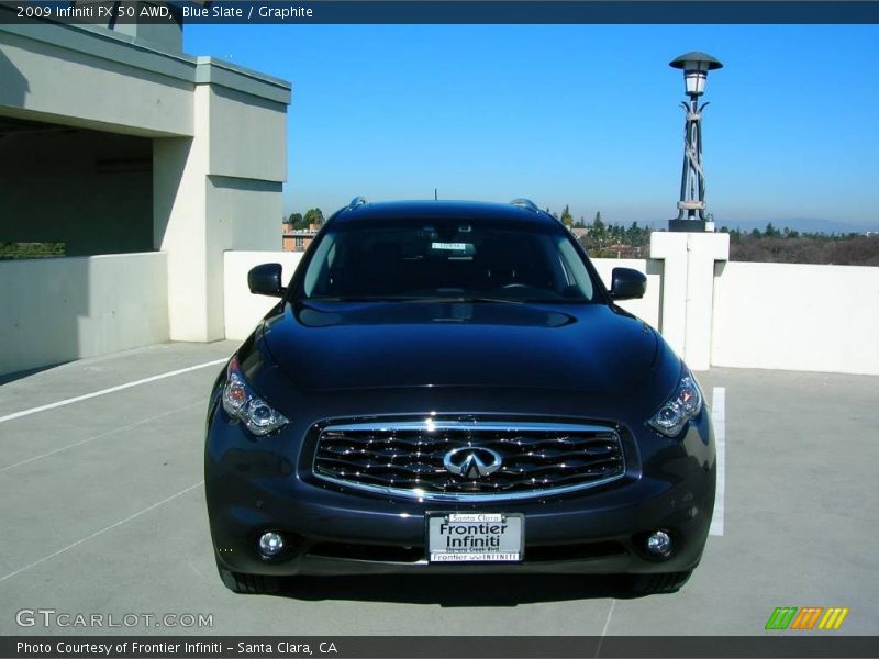 Blue Slate / Graphite 2009 Infiniti FX 50 AWD