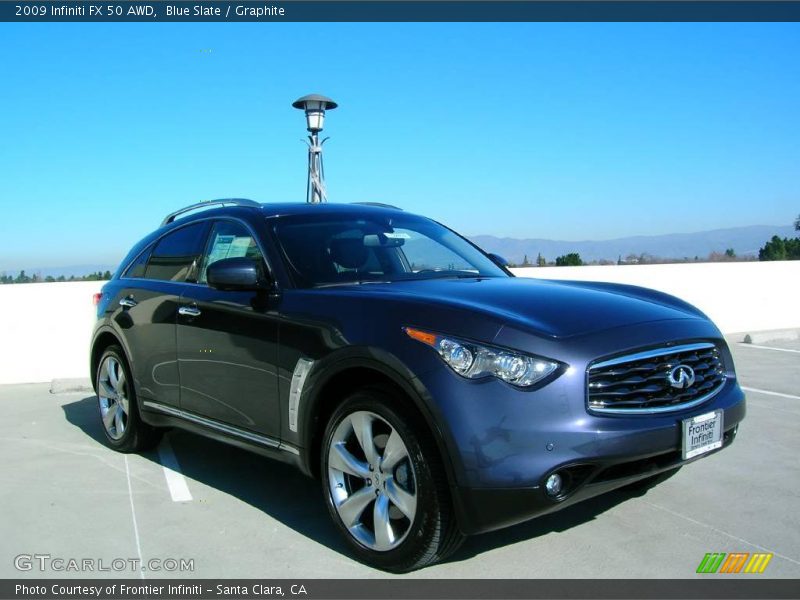 Blue Slate / Graphite 2009 Infiniti FX 50 AWD