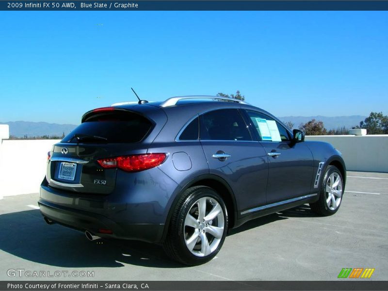 Blue Slate / Graphite 2009 Infiniti FX 50 AWD