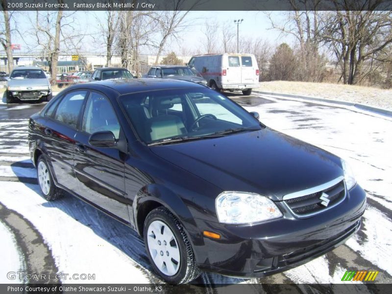 Fantasy Black Metallic / Grey 2008 Suzuki Forenza