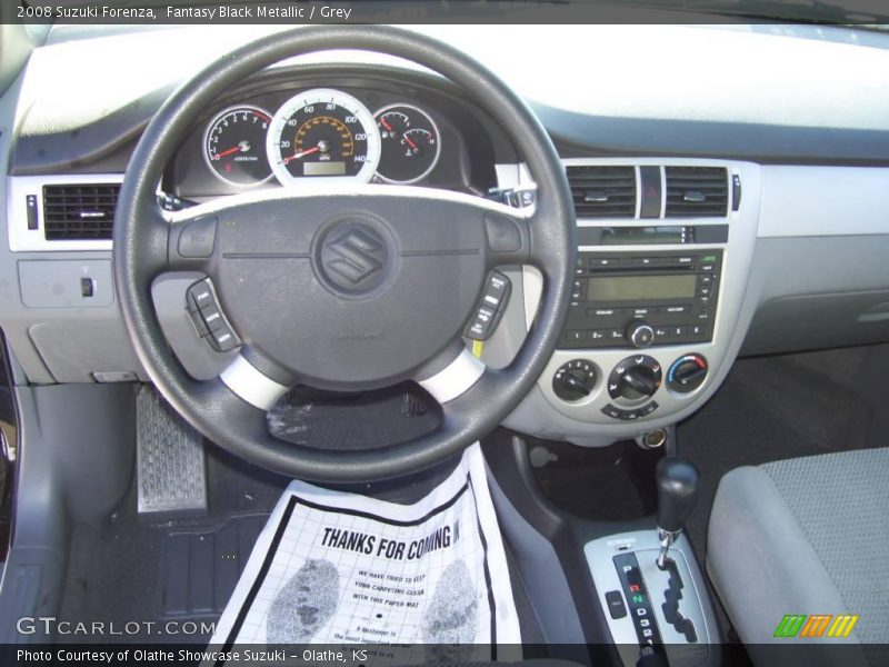 Fantasy Black Metallic / Grey 2008 Suzuki Forenza