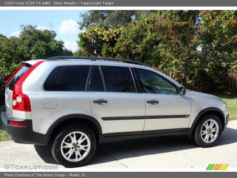 Silver Metallic / Taupe/Light Taupe 2003 Volvo XC90 T6 AWD