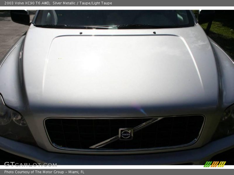 Silver Metallic / Taupe/Light Taupe 2003 Volvo XC90 T6 AWD