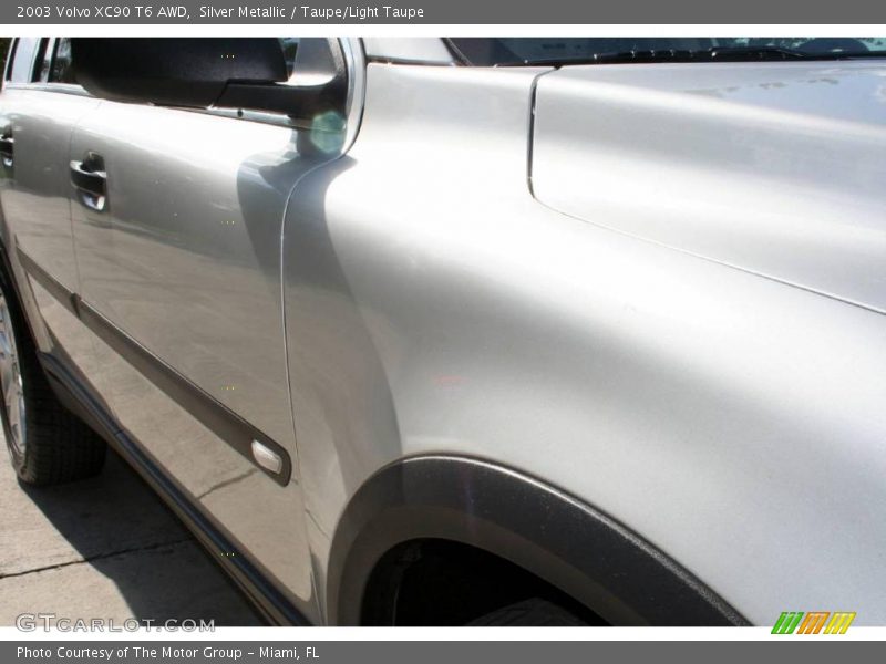 Silver Metallic / Taupe/Light Taupe 2003 Volvo XC90 T6 AWD