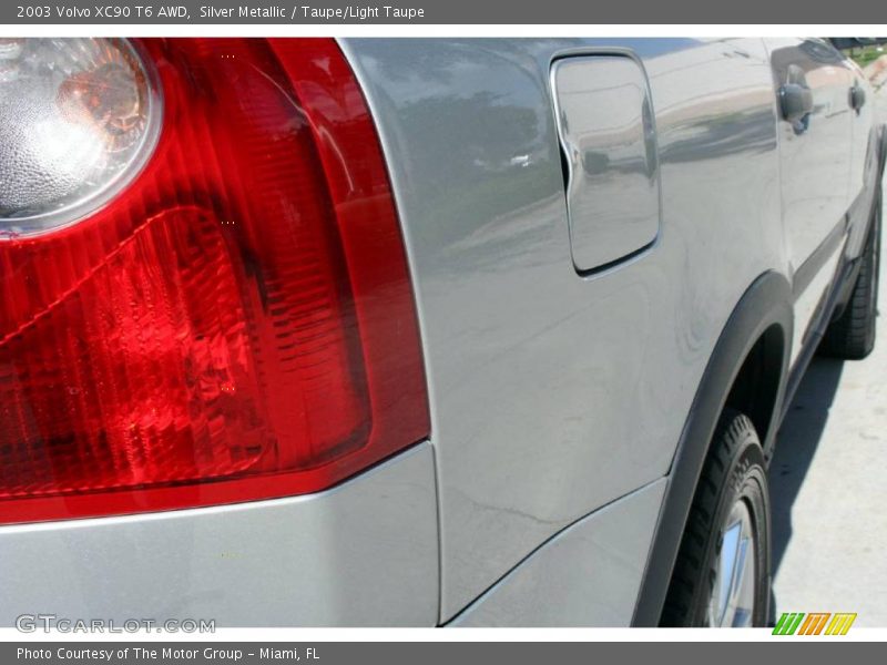 Silver Metallic / Taupe/Light Taupe 2003 Volvo XC90 T6 AWD