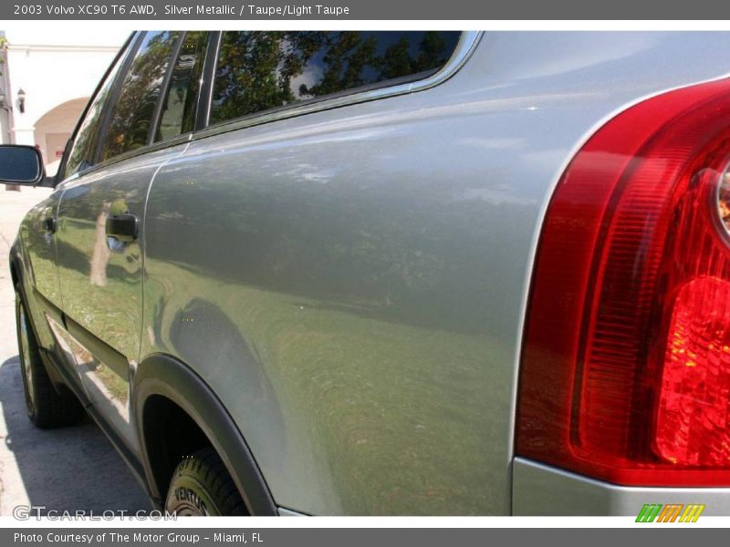 Silver Metallic / Taupe/Light Taupe 2003 Volvo XC90 T6 AWD