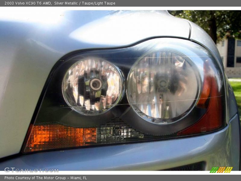 Silver Metallic / Taupe/Light Taupe 2003 Volvo XC90 T6 AWD