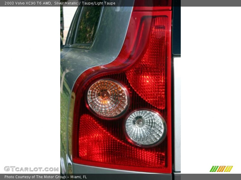 Silver Metallic / Taupe/Light Taupe 2003 Volvo XC90 T6 AWD