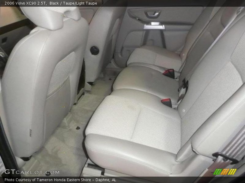 Black / Taupe/Light Taupe 2006 Volvo XC90 2.5T