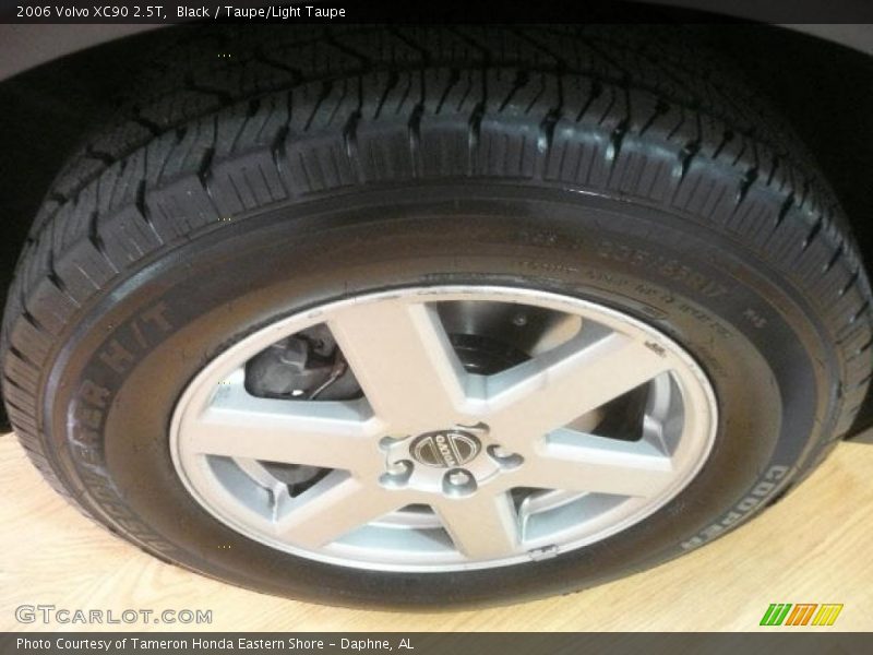Black / Taupe/Light Taupe 2006 Volvo XC90 2.5T