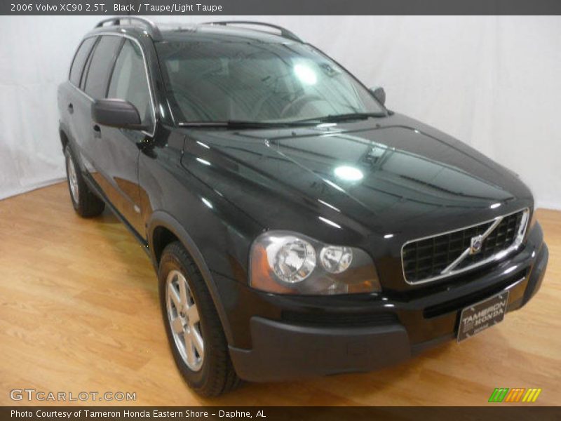 Black / Taupe/Light Taupe 2006 Volvo XC90 2.5T