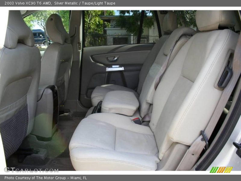 Silver Metallic / Taupe/Light Taupe 2003 Volvo XC90 T6 AWD