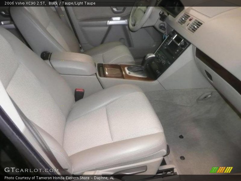 Black / Taupe/Light Taupe 2006 Volvo XC90 2.5T