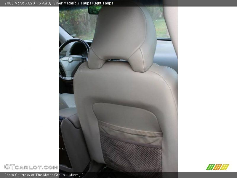 Silver Metallic / Taupe/Light Taupe 2003 Volvo XC90 T6 AWD