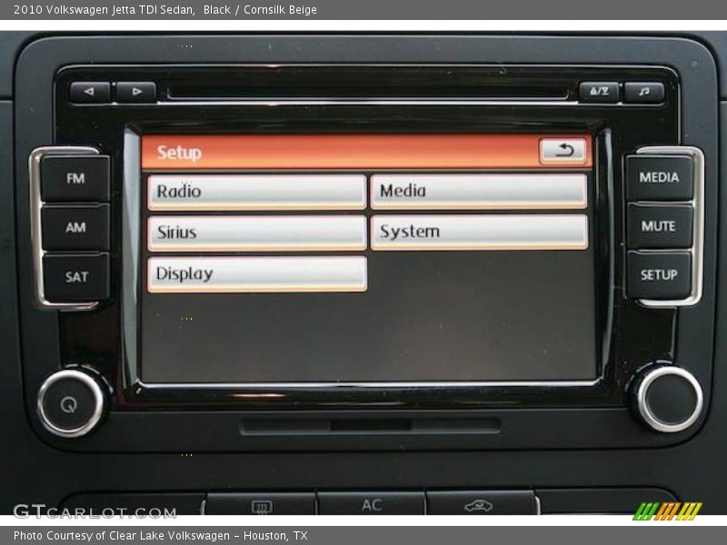 Black / Cornsilk Beige 2010 Volkswagen Jetta TDI Sedan