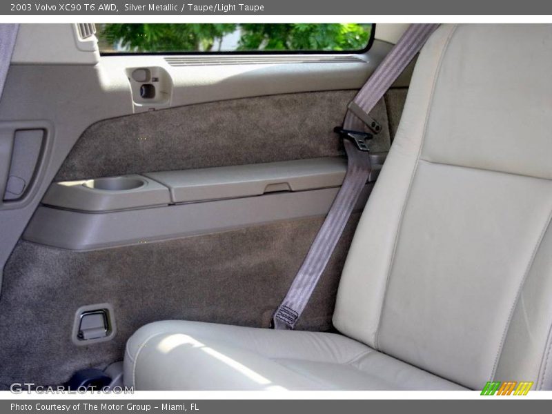 Silver Metallic / Taupe/Light Taupe 2003 Volvo XC90 T6 AWD