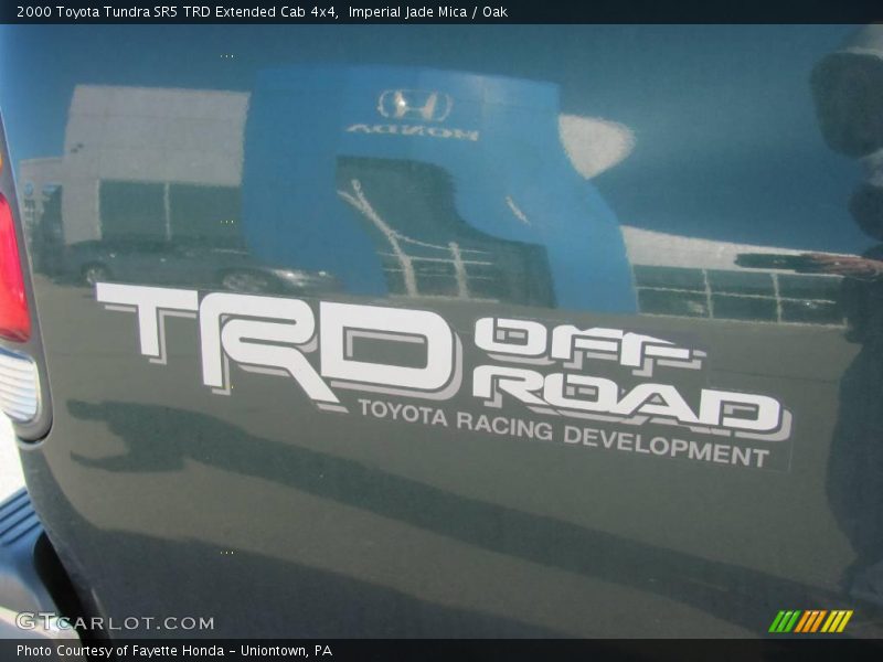 Imperial Jade Mica / Oak 2000 Toyota Tundra SR5 TRD Extended Cab 4x4