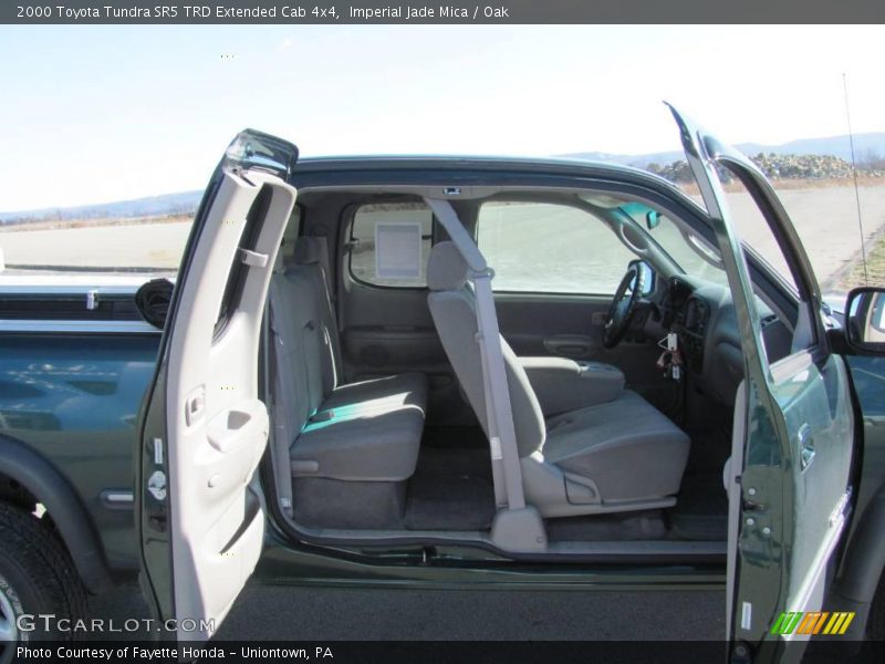 Imperial Jade Mica / Oak 2000 Toyota Tundra SR5 TRD Extended Cab 4x4