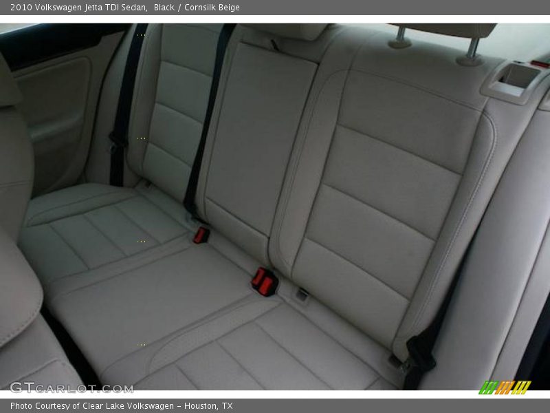 Black / Cornsilk Beige 2010 Volkswagen Jetta TDI Sedan