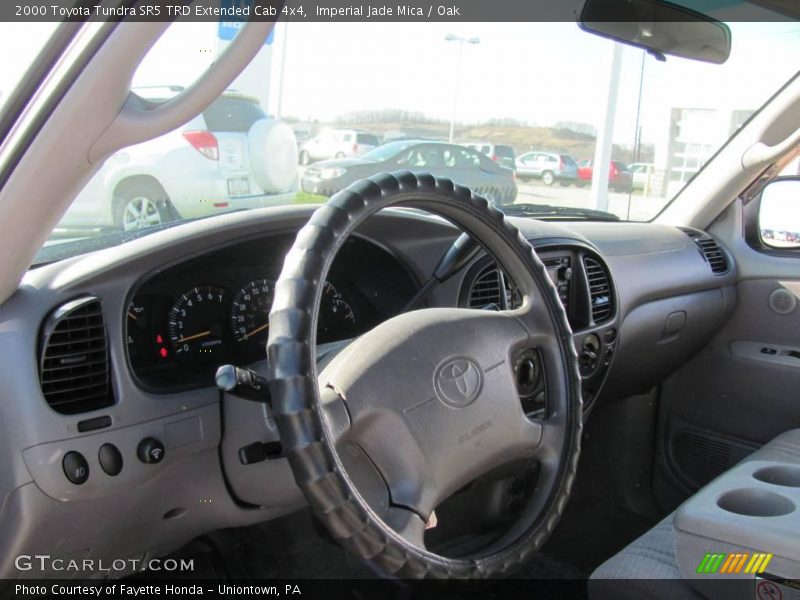 Imperial Jade Mica / Oak 2000 Toyota Tundra SR5 TRD Extended Cab 4x4