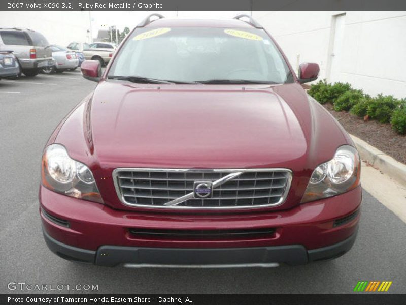 Ruby Red Metallic / Graphite 2007 Volvo XC90 3.2