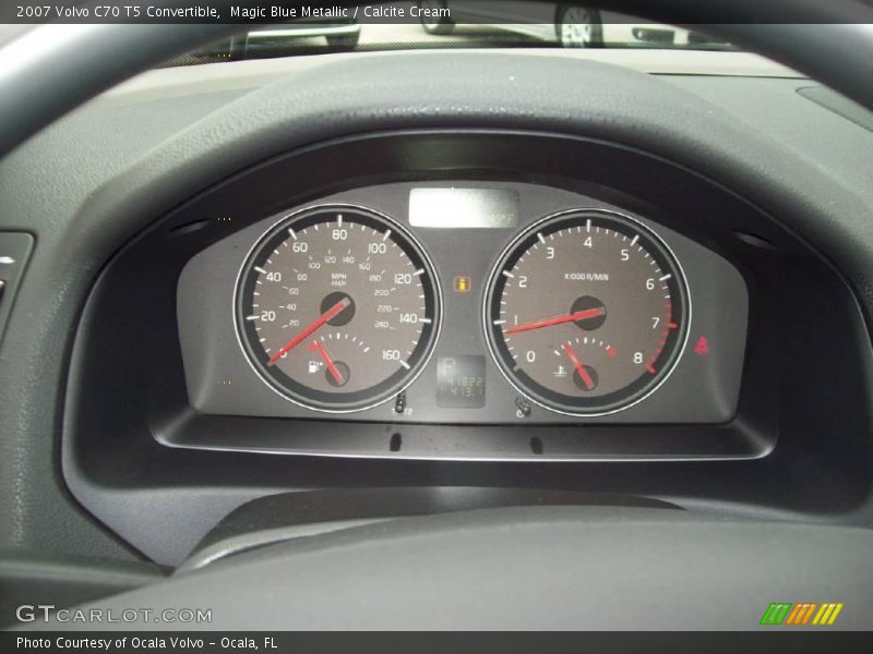 Magic Blue Metallic / Calcite Cream 2007 Volvo C70 T5 Convertible