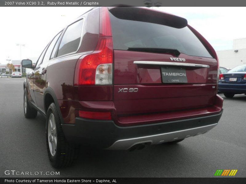 Ruby Red Metallic / Graphite 2007 Volvo XC90 3.2