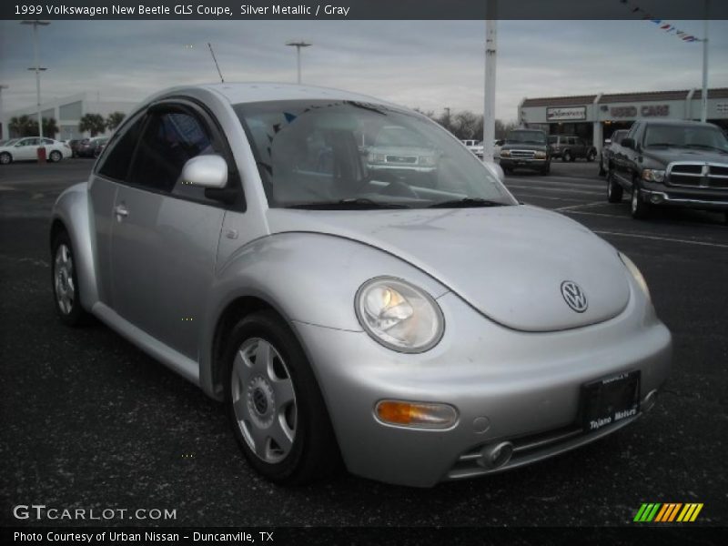 Silver Metallic / Gray 1999 Volkswagen New Beetle GLS Coupe