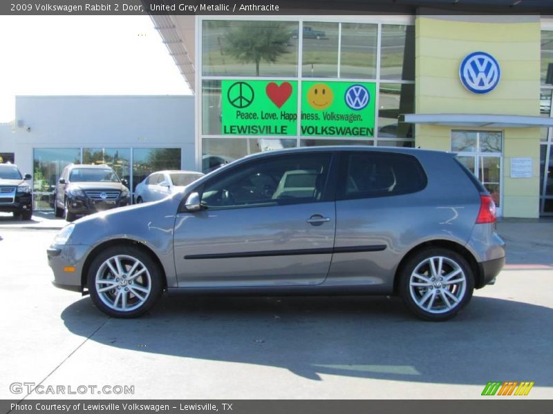 United Grey Metallic / Anthracite 2009 Volkswagen Rabbit 2 Door