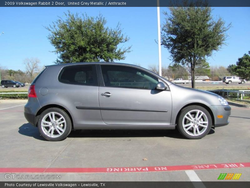 United Grey Metallic / Anthracite 2009 Volkswagen Rabbit 2 Door