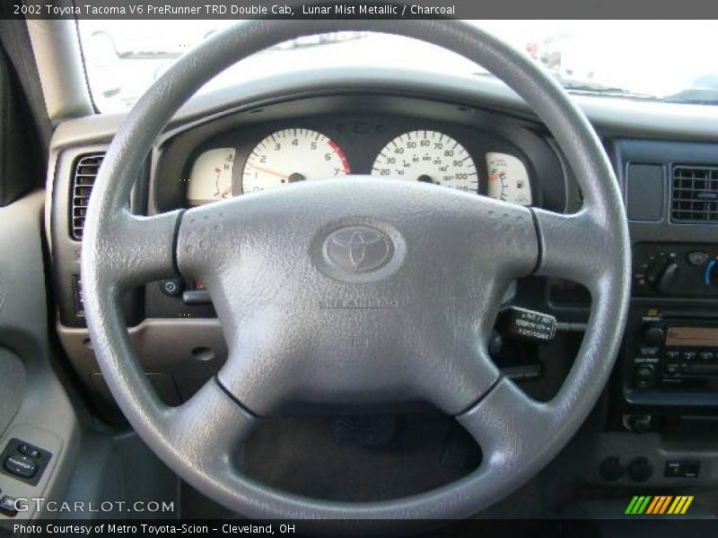 Lunar Mist Metallic / Charcoal 2002 Toyota Tacoma V6 PreRunner TRD Double Cab