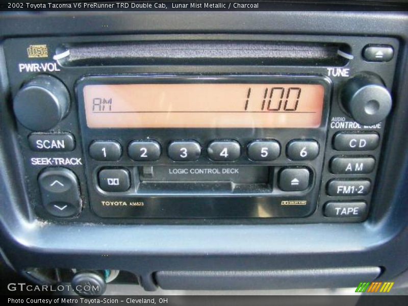Lunar Mist Metallic / Charcoal 2002 Toyota Tacoma V6 PreRunner TRD Double Cab